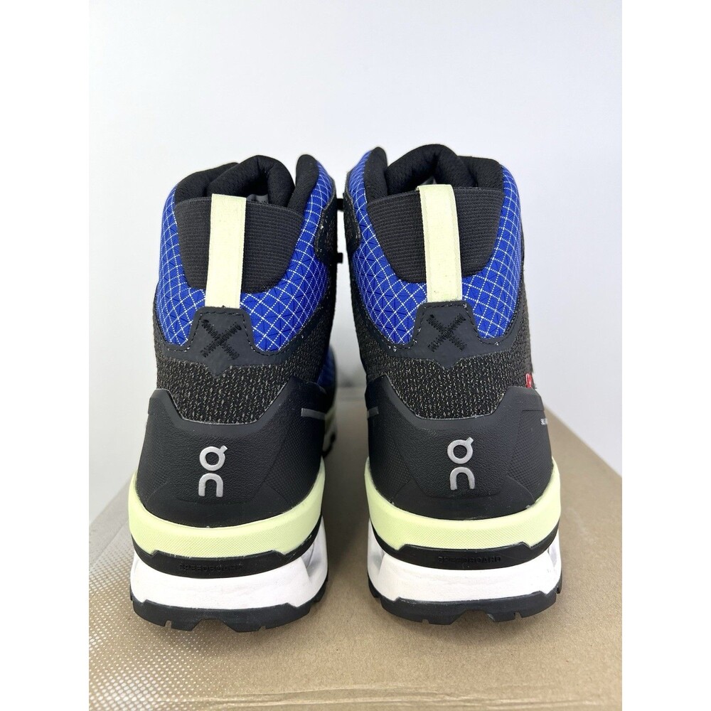 On CloudAlpine Waterproof Womens Size 11 Hiking Boots Shoes Sneaker Black Cobalt - Picture 7 of 10
